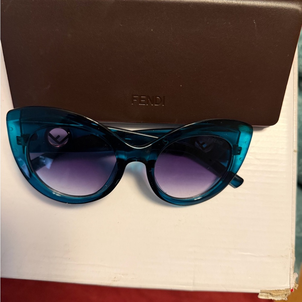 Fendi Teal Women's Sunglasses